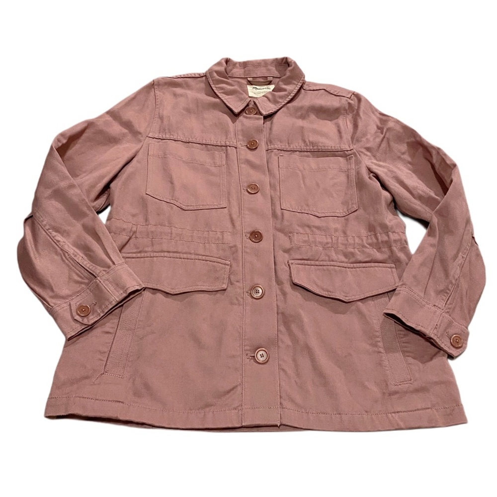 Madewell Mauve-Pink Utility Jacket - Picture 3 of 9